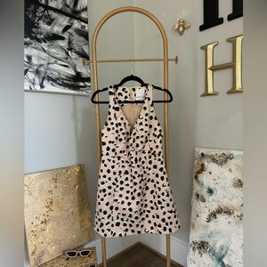 C/Meo Collective |  A Line Swing Away Dress Animal Print Classic Fit